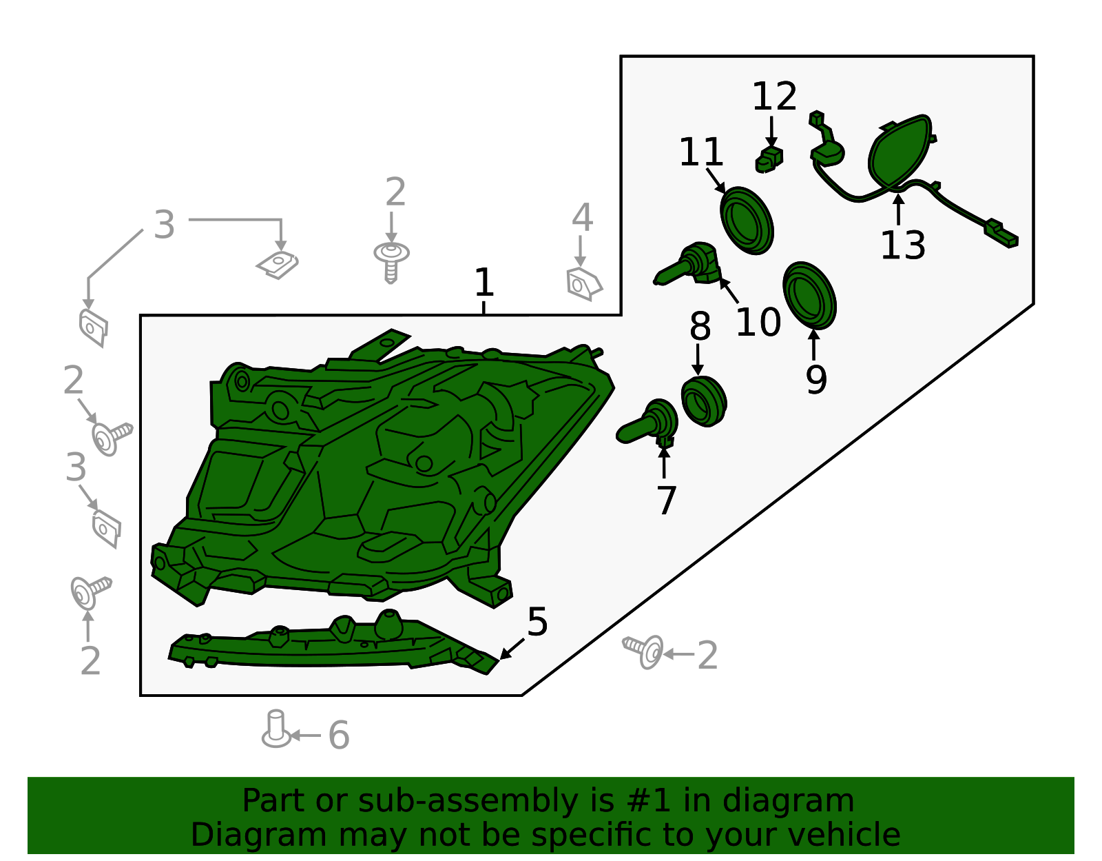 2018-2021 Ford Expedition Composite Assembly JL1Z-13008-J | OEM