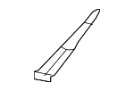 75595WB001 - Body: Roof Drip Molding Cap for Toyota Image