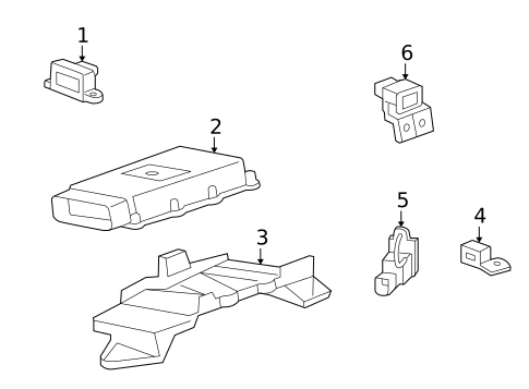 Ride Control Components for 2012 Cadillac SRX #0