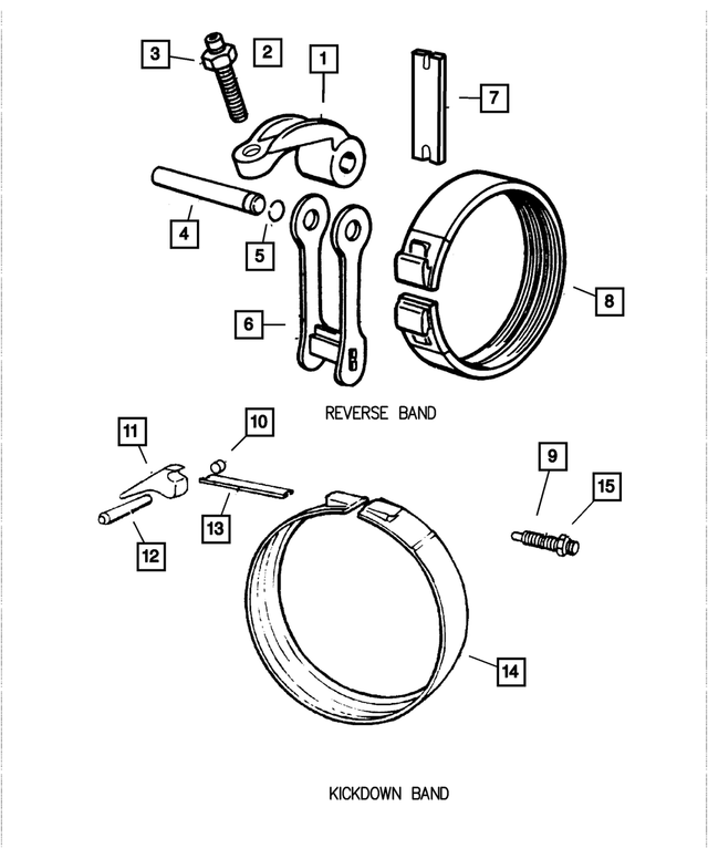 6036141AA - Automatic Transmission 3 Speed: Screw for Mopar Image