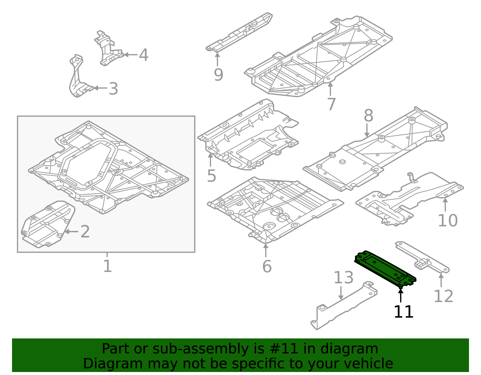 KR9S-56-3AZ - Floor Pan Splash Shield - 2024-2025 Mazda | Mazda Swag