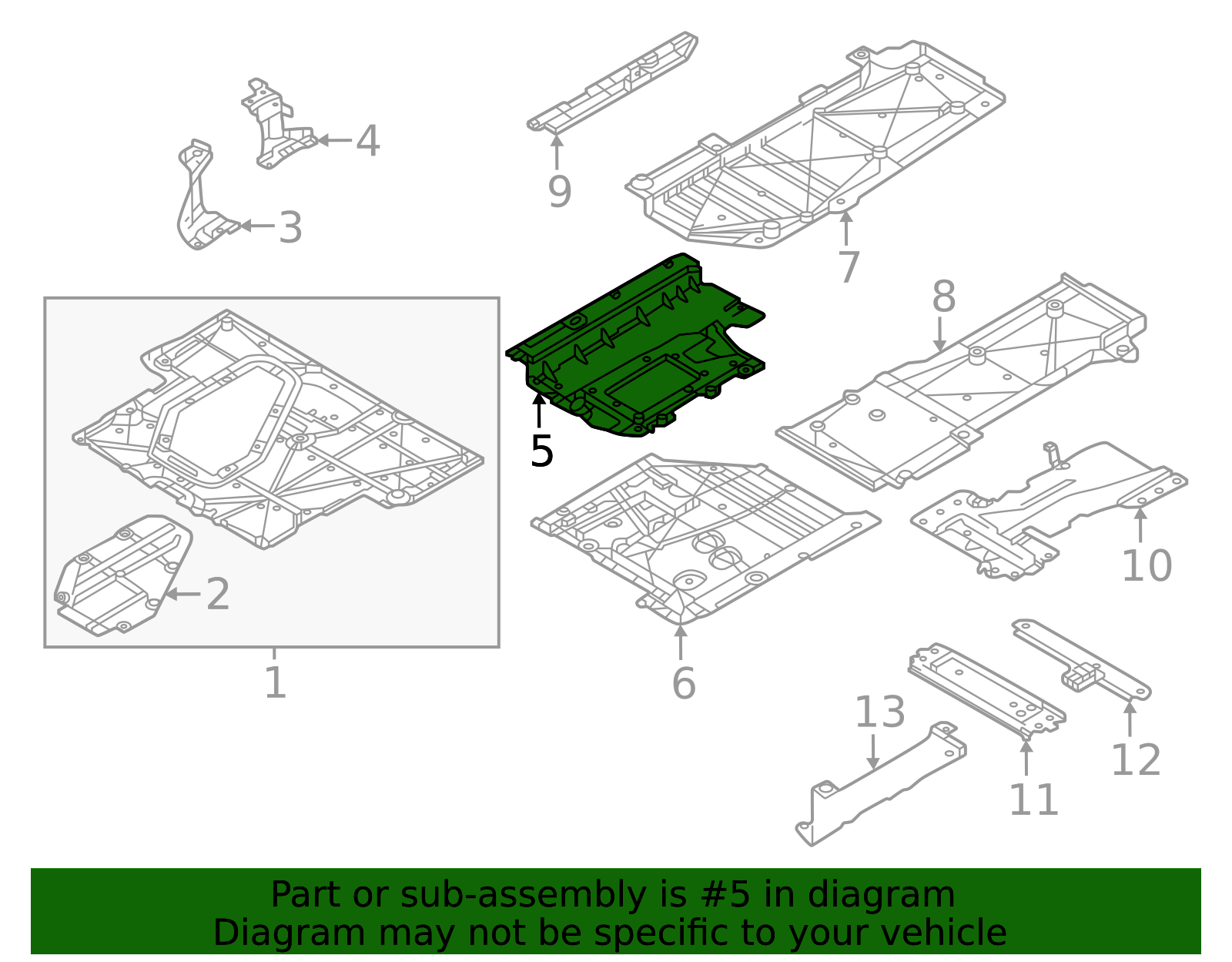 KBB3-56-3D0C - Floor Pan Splash Shield 2024-2025 Mazda | Mazda-Parts
