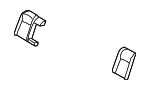 894503V200 - Body: Seat Back Pad for Hyundai Image