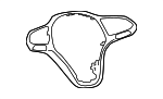 10A4196853DP - Steering: Upper Trim for Volkswagen Image
