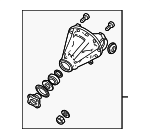 TBB000270 - Suspension: Differential Assembly for Land-Rover Image