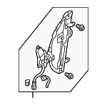72210S9VA02 - : 2003-2008 Honda Pilot - Regulator Assembly R Front Door Power for Honda: Pilot Image