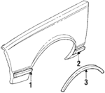 20498290 - Body: Side Molding for Chevrolet: Celebrity Image