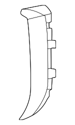 9Y0807685LOK1 - Body: Grille Molding for Porsche: Cayenne Image