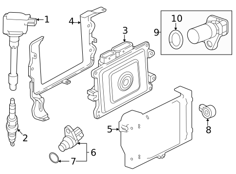 Control Modules for 2024 Honda Accord #0