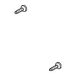 PN1515T52 - Cooling System: Fan Motor Bolt for Mazda: 2, 5, CX-3, CX-5, CX-7, CX-9 Image