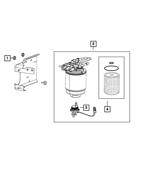 Fuel Pump and Sending Unit for 2016 Ram 2500 #1