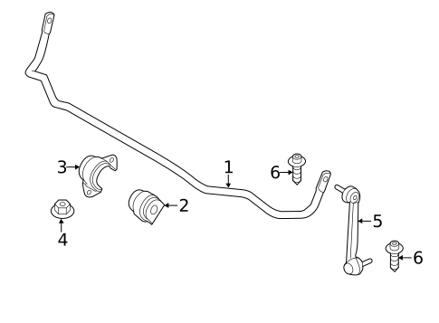 Stabilizer Bar & Components for 2016 BMW 428i xDrive #0