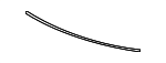 727521EA1A - Body: Upper Molding for Nissan Image