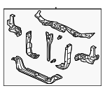 60400S3V307ZZ - : Radiator Support for Acura Image