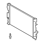 31368082 - Cooling System: Radiator for Volvo: S60, S60 Cross Country, S80, V60, V60 Cross Country, V70, XC60, XC70 Image