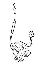 F15272310D - Body: Lower Latch for Mazda Image