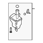 28910ZG00A - : Washer Reservoir for Nissan: Sentra Image