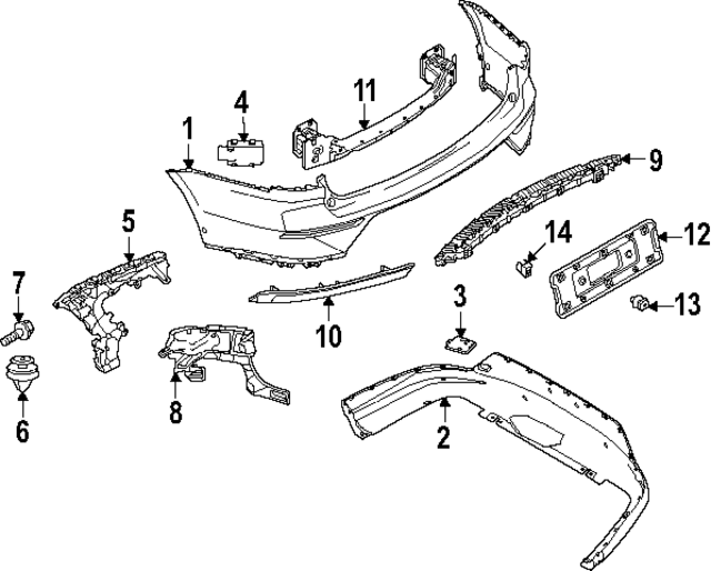 32351200 - : Impact Bar for Volvo: EX90 Image
