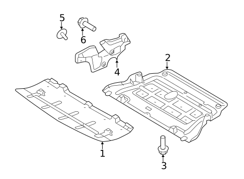 Splash Shields for 2012 Hyundai Equus #0