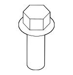 994630620 - Engine: Air Duct Bolt for Mazda Image