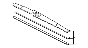 98850H9000 - : Wiper Blade for Hyundai Image