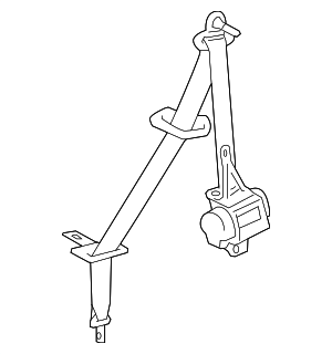 735700E060B0 - : Belt &amp; Retractor for Toyota Image