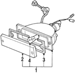 8942235912 - : Park Lamp Assembly for Isuzu Image