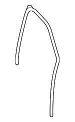 55369294AL - Body: Run Weather-strip for Dodge: Ram 1500, Ram 2500, Ram 3500 | Ram: 1500, 1500 Classic, 2500, 3500 Image