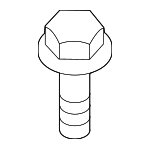 91560S84A01 - Body: Pkg Tray Trim Clip for Acura: CL, Integra, MDX, RDX, RL, RSX, TL, TSX, Vigor Image