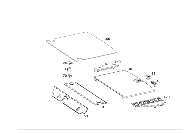 2048491303 - Trim and Lining: Cover for Mercedes-Benz Image image