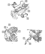 P/s Pressure And Return Hose Assembly