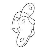 6875006010 - Body: Upper Hinge for Lexus: ES250, ES300h, ES350, NX250, NX350, NX350h, NX450h+, RX350, TX350, TX500h, TX550h+ Image