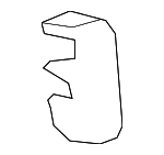 10236569 - HVAC: AC Tube Clip for Chevrolet: Camaro | Pontiac: Firebird Image