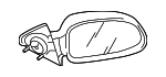 55077620AD - Body: Mirror for Mitsubishi Image
