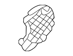 7213633240 - Body: Inner Shield Spacer for Toyota Image