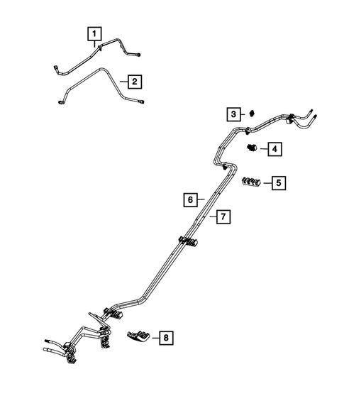 Fuel Lines for 2018 Dodge Journey #0