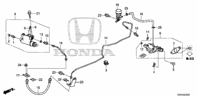 Clutch Master Cylinder for 2017 Honda Accord #0