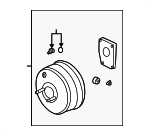 1780681 - Body: ACDelcoâ„¢ Power Booster for Chevrolet: Equinox | Pontiac: Torrent | Saturn: Vue Image