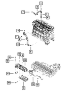 5011903AA - Cooling: Pipe Plug for Mopar Image