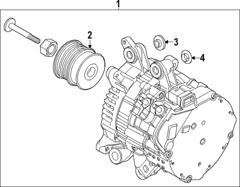 Alternator for 2025 Volvo XC40 #0