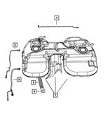 4809404AC - : Fuel Tank Mounting Strap for Mopar Image