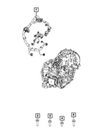 68656975AC - Electrical: Transmission Wiring for Mopar Image image