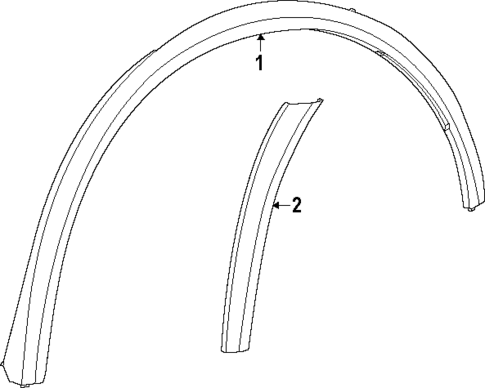 Exterior Trim - Quarter Panel for 2024 Porsche Macan #0