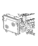 68164552AA - Steering: Power Steering Pressure Hose for Mopar Image