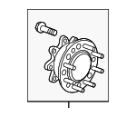 86592216 - Driveline &amp; Axles: Wheel Hub Extension for GM Image