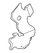 22620961 - Cooling System: Air Inlet Shield for Pontiac: Grand Am Image