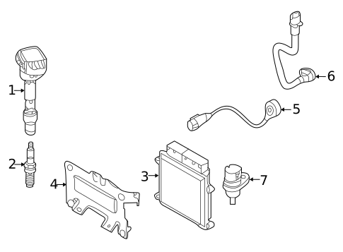Ignition System for 2019 Kia Forte #0
