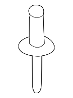 LR038528 - Body: Spoiler Retainer for Land-Rover Image