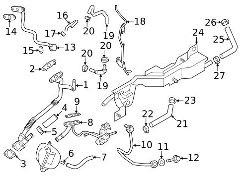 Vacuum System for 2019 Mazda CX-5 #0