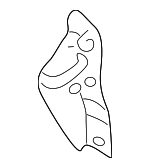 8617501 - Body: Mount Brace for Volvo: C70 Image